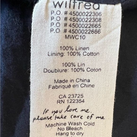 Aritzia Wilfred Linen Open Front Jacket | 8 - Picture 9 of 11